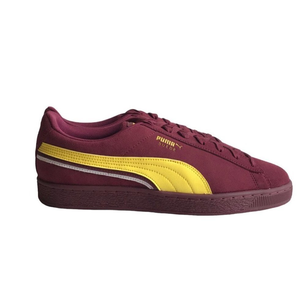 Puma Suede Triplex Mens 10.5 Sneakers Shoes Burgundy 381175-2 B Boy Classic NEW